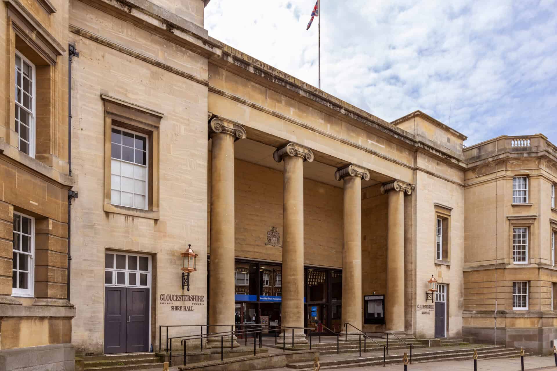 Shire Hall in Gloucester